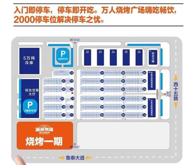 占地100亩，淄博20天新建一座烧烤城，万人“烤位”一座难求